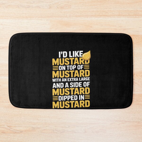 Item preview, I Love Mustard Men Women Extra Mustard Lover Kids Teen designed and sold by RustsyMin.
