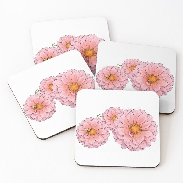 Item preview, Pink Dahlia Delight designed and sold by CozyCreatureCo.