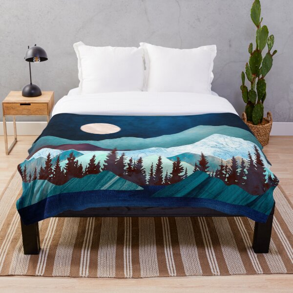 Moon Bay Throw Blanket