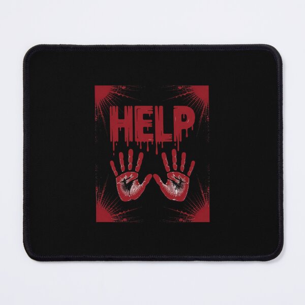 Item preview, Help Bloody Handprint Halloween Matching Mens designed and sold by RustsyMin.