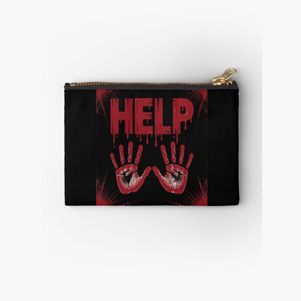Item preview, Help Bloody Handprint Halloween Matching Mens designed and sold by RustsyMin.