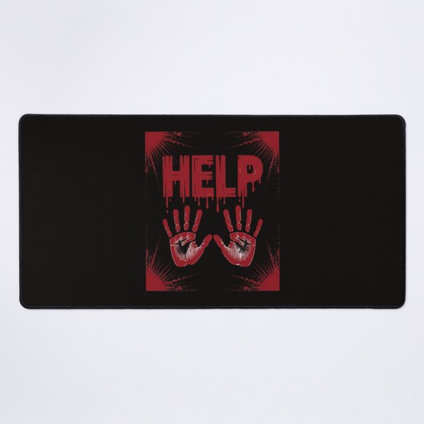 Item preview, Help Bloody Handprint Halloween Matching Mens designed and sold by RustsyMin.