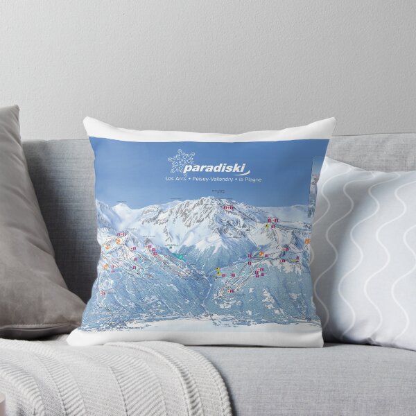 Item preview, Paradiski Ski Map (2014) designed and sold by fungus50.