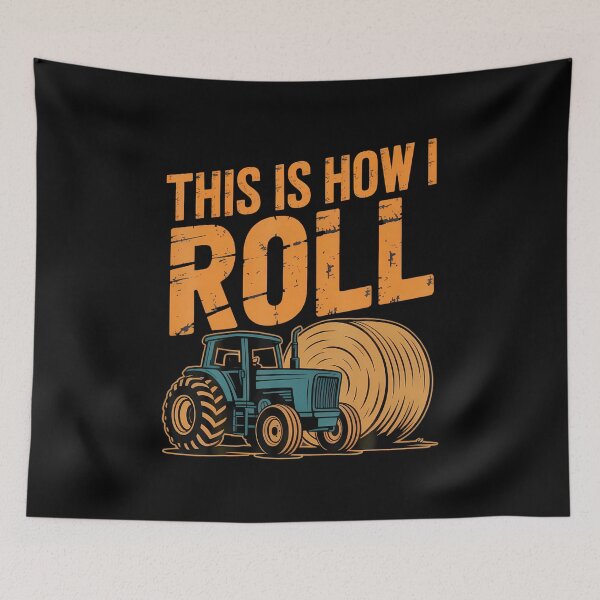 Item preview, This Is How I Roll Funny Farmer Tractor Enthusiast Humor designed and sold by PatriciaKelsey.