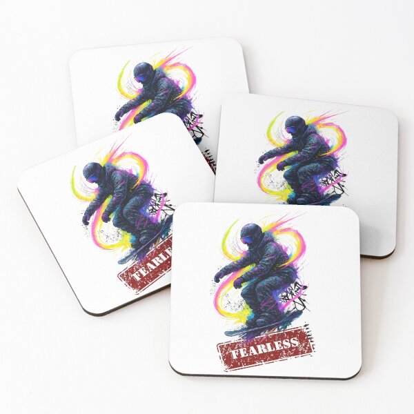 Item preview, Fearless Extreme Snowboarder  designed and sold by Nacho Average Designs.