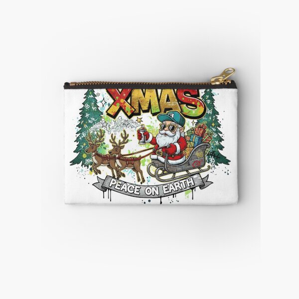 Item preview, Graffiti Santa: Merry Xmas Street Art Sleigh Ride designed and sold by RainUlan53.