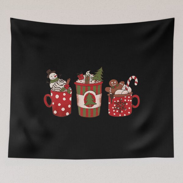 Item preview, Christmas Coffee Tree Snowman Gingerbread X-Mas designed and sold by JeneMindy.