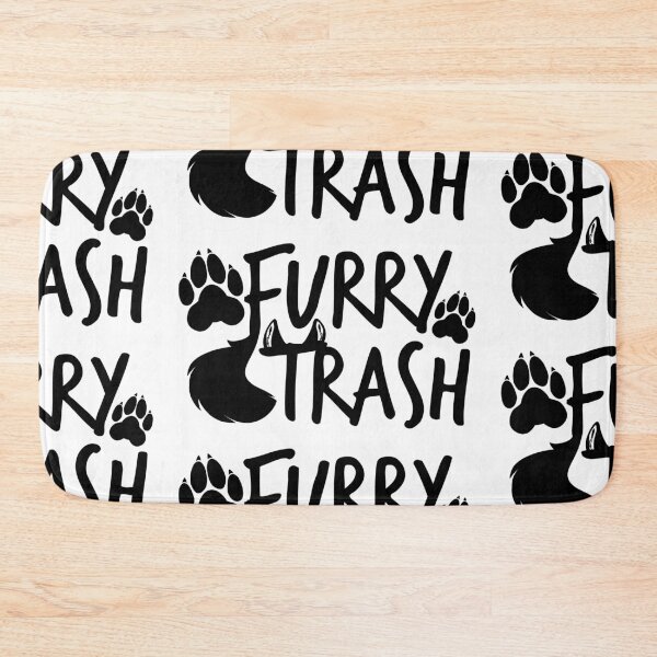 Item preview, Furry Trash -black- designed and sold by 8Bit-Paws.