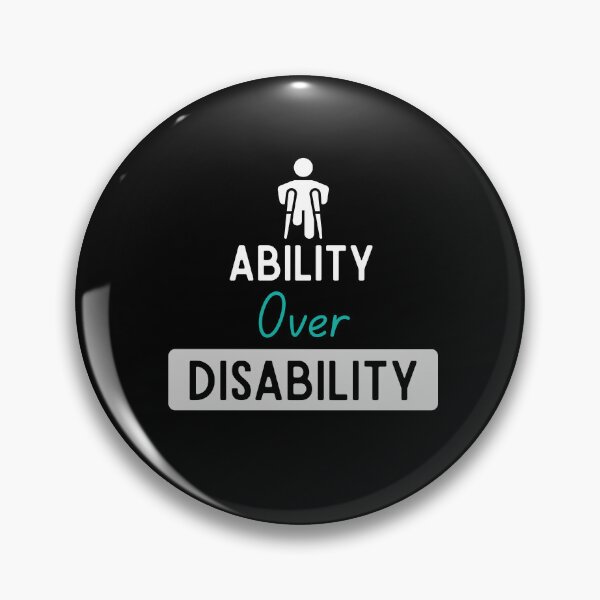 Item preview, Ability Over Disability, International Day of Persons with Disabilities designed and sold by PerfectMatch.