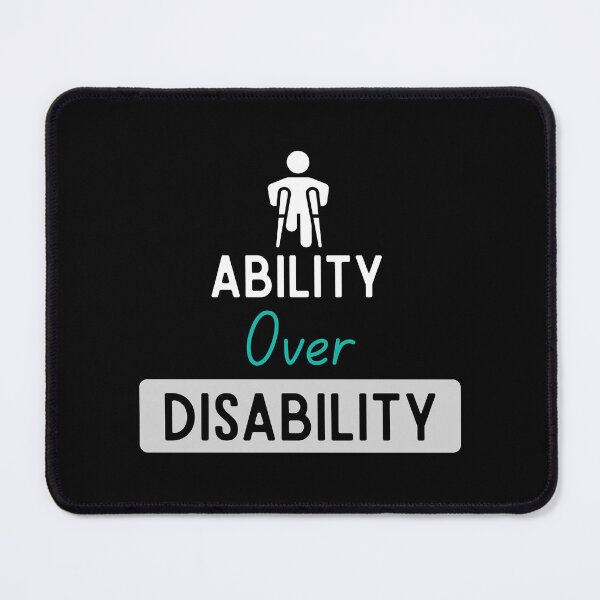 Item preview, Ability Over Disability, International Day of Persons with Disabilities designed and sold by PerfectMatch.