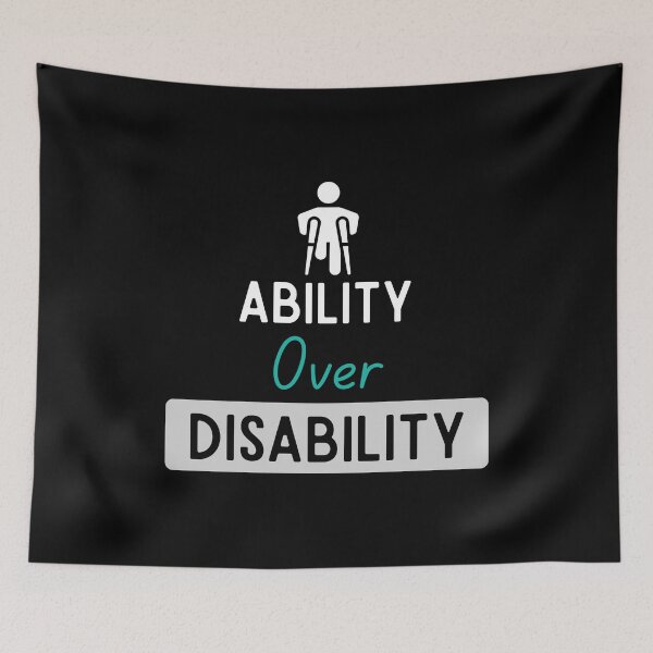 Item preview, Ability Over Disability, International Day of Persons with Disabilities designed and sold by PerfectMatch.