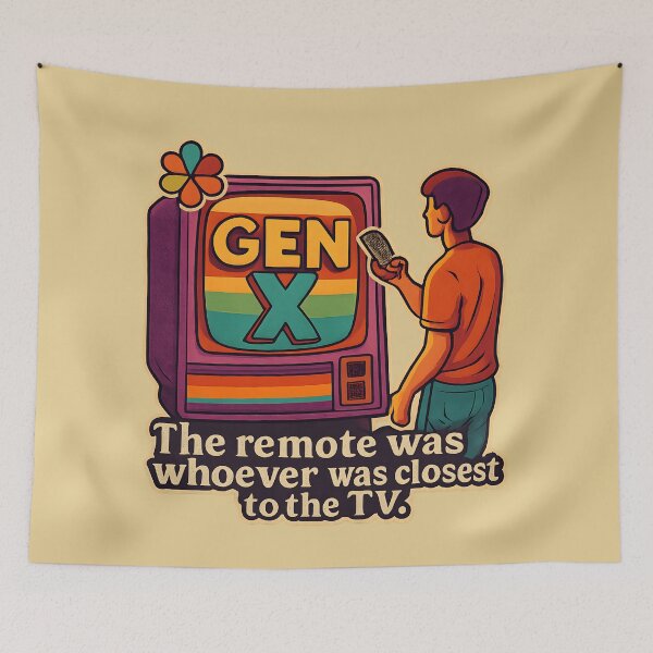 Item preview, Gen X - The remote was whoever was closest to the TV designed and sold by Dan Farsaci.