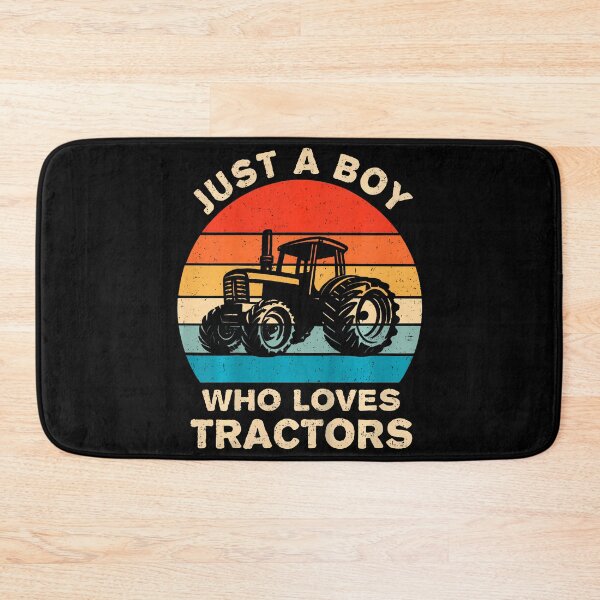 Item preview, Kids Farm Lifestyle Just A Boy Who Loves Tractors Boys designed and sold by CaraJennie.
