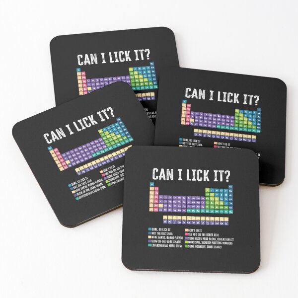 Item preview, Can I Lick It Chemistry Teacher Science Day designed and sold by johnfitz-tee.