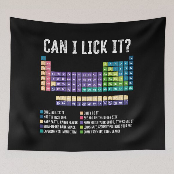 Item preview, Can I Lick It Chemistry Teacher Science Day designed and sold by johnfitz-tee.