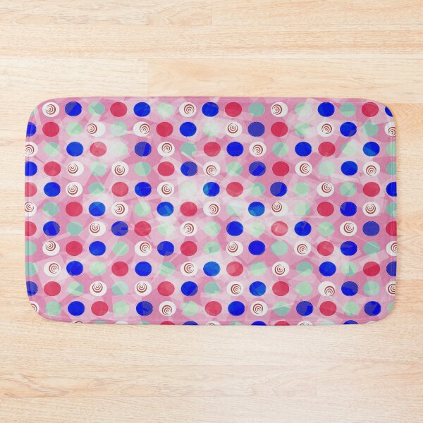 Item preview, Colordots on pink designed and sold by JustLagoons.