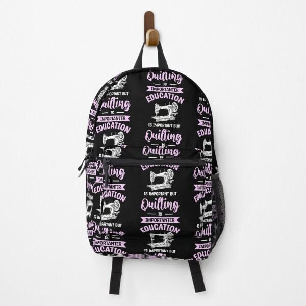 Item preview, Education Is Important But Quilting Is Importanter Sewing designed and sold by ToriCarylon.