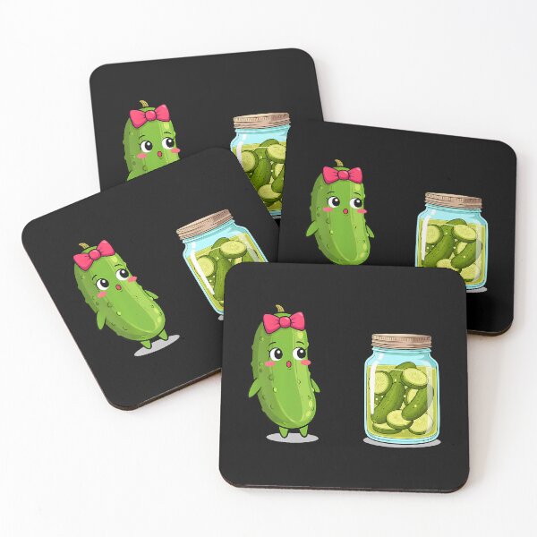Item preview, Funny Pickle Surprise A Cucumber And A Jar Of Sliced Pickles designed and sold by CaraJennie.