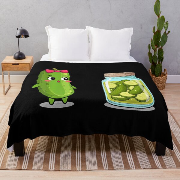 Item preview, Funny Pickle Surprise A Cucumber And A Jar Of Sliced Pickles designed and sold by CaraJennie.