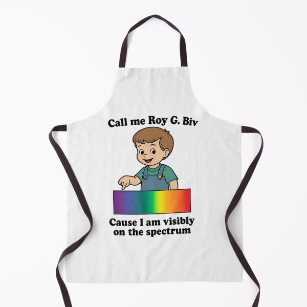 Item preview, Call Me Roy G. Biv Cause I Am Visibly On The Spectrum designed and sold by johnfitz-tee.