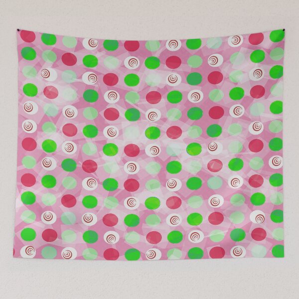 Item preview, Colordots on muted pink designed and sold by JustLagoons.