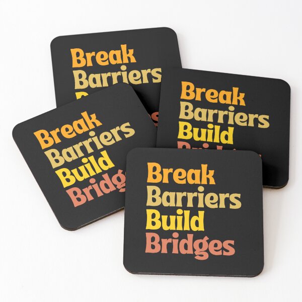 Item preview, Break Barriers Build Bridges, International Day of Persons with Disabilities designed and sold by PerfectMatch.