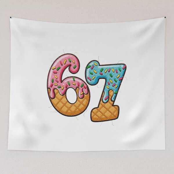 Item preview, Yarn Knit Faux Ice Cream Six Sven, Funny Meme, Genz Slang designed and sold by vintagearttee.