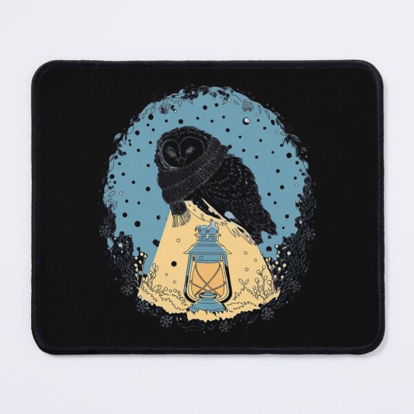 Item preview, Nordic Winter Owl – Minimalist Scandinavian Snow Design designed and sold by Shop9999.