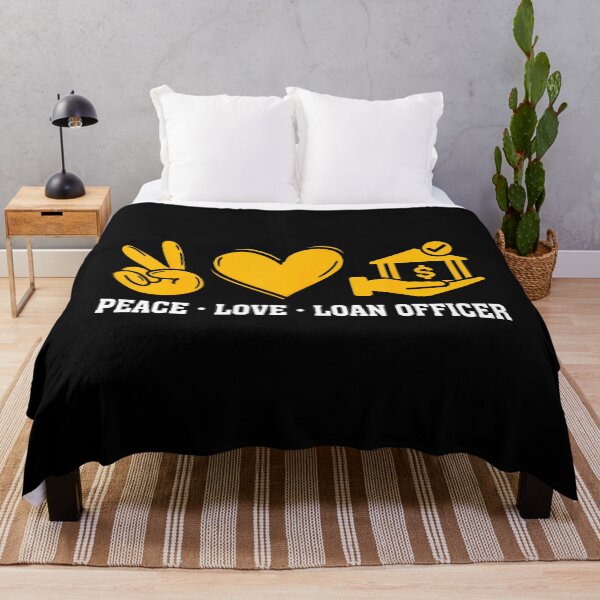 Item preview, Peace Love Loan Officer designed and sold by CaraJennie.