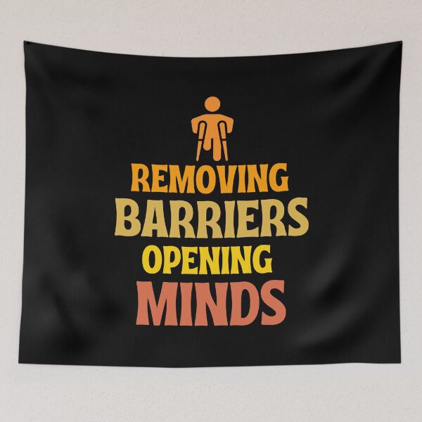 Item preview, Removing Barriers Opening Minds, International Day of Persons with Disabilities designed and sold by PerfectMatch.