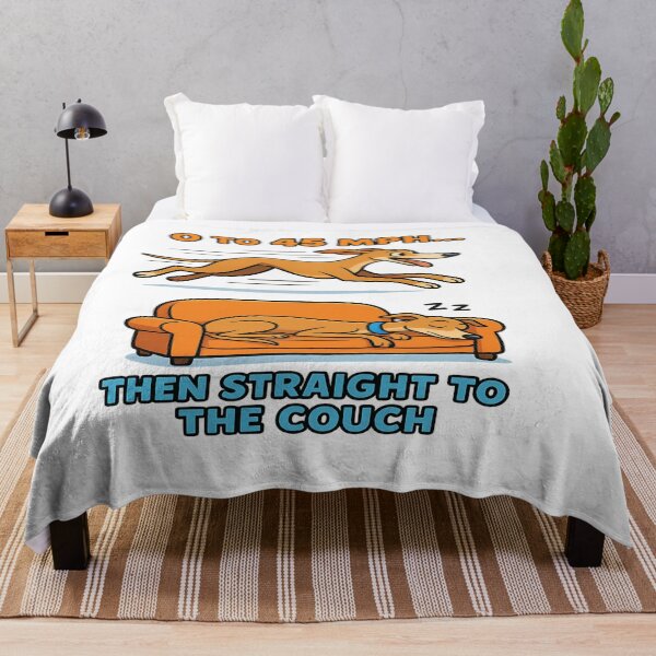 Item preview, 0 to 45 MPH Straight to the Couch | Funny Dog Zoomies Humor T-Shirt & Pet Owner Gift designed and sold by Globalcitytees.