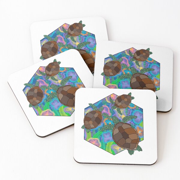 Item preview, Coral Reef Turtle designed and sold by Leah Haas.