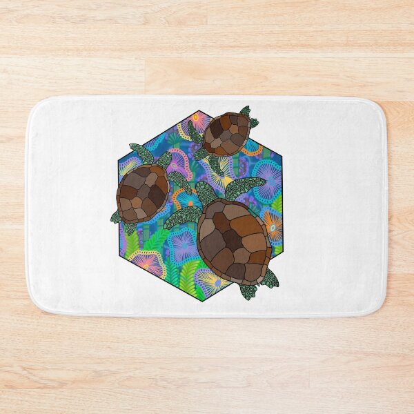 Item preview, Coral Reef Turtle designed and sold by Leah Haas.