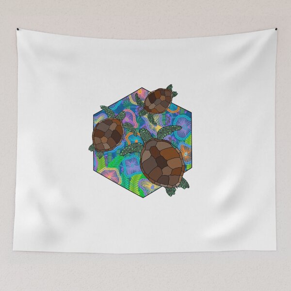 Item preview, Coral Reef Turtle designed and sold by Leah Haas.