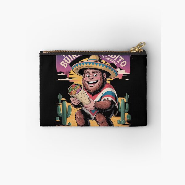 Item preview, El Burrito Bandito Bigfoot Sasquatch El Squatcho designed and sold by PowAcademy.