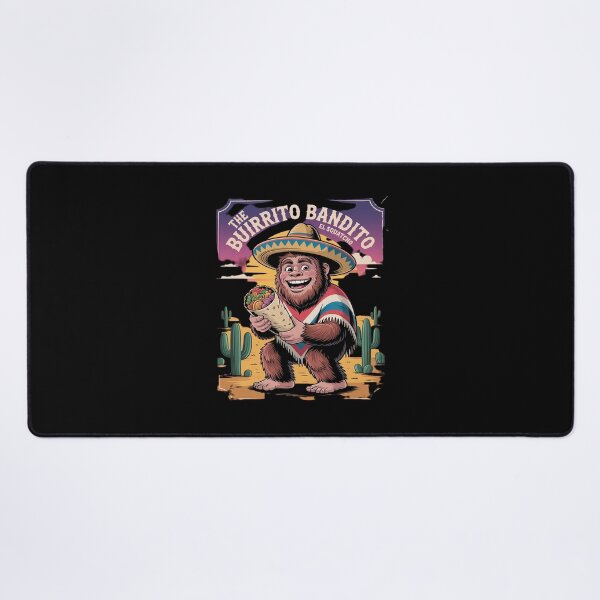 Item preview, The Burrito Bandito Bigfoot Sasquatch El Squatcho designed and sold by PowAcademy.