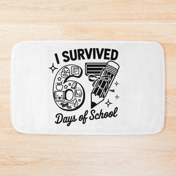 Item preview, Couquette I Survived Six Sven Day Of School, Funny Meme, Genz Slang, Funny Teacher designed and sold by vintagearttee.