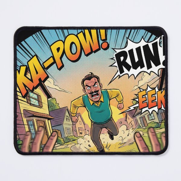 Item preview, Hello Neighbor: The Great Escape - Retro Comic Style designed and sold by Lamarcy.