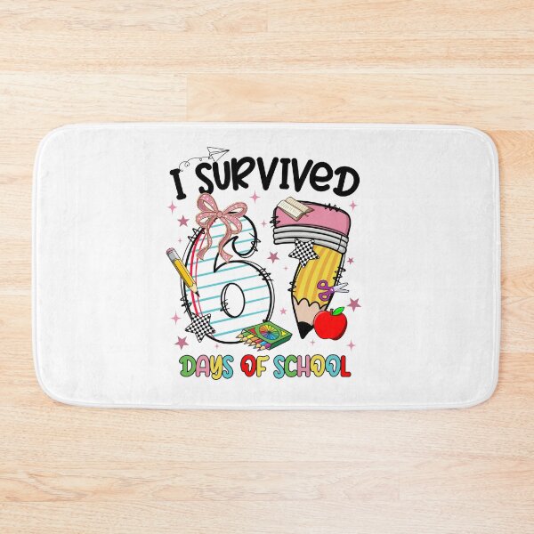 Item preview, Couquette I Survived Six Sven Day Of School, Back To School , Genz Slang, Funny Teacher designed and sold by vintagearttee.