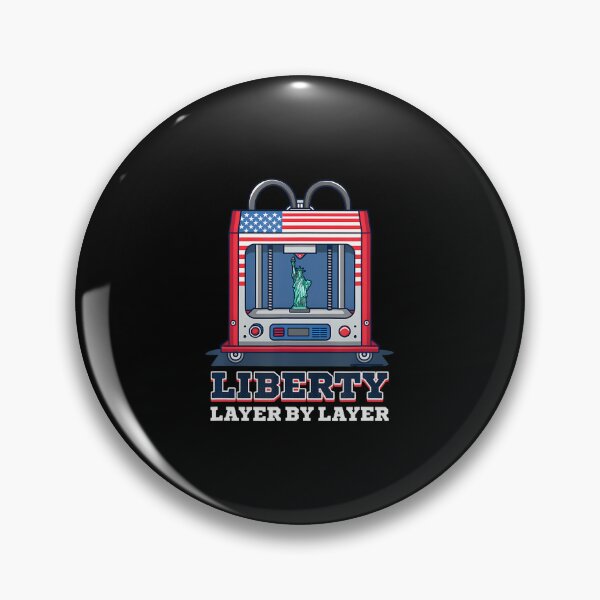 Item preview, Liberty Layer By Layer Design Patriotic 3D Printing designed and sold by TaraLiliana.