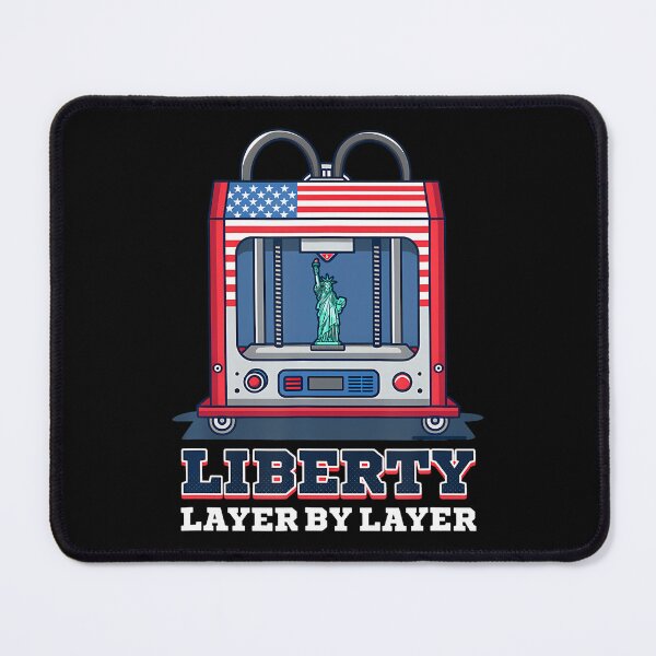 Item preview, Liberty Layer By Layer Design Patriotic 3D Printing designed and sold by TaraLiliana.