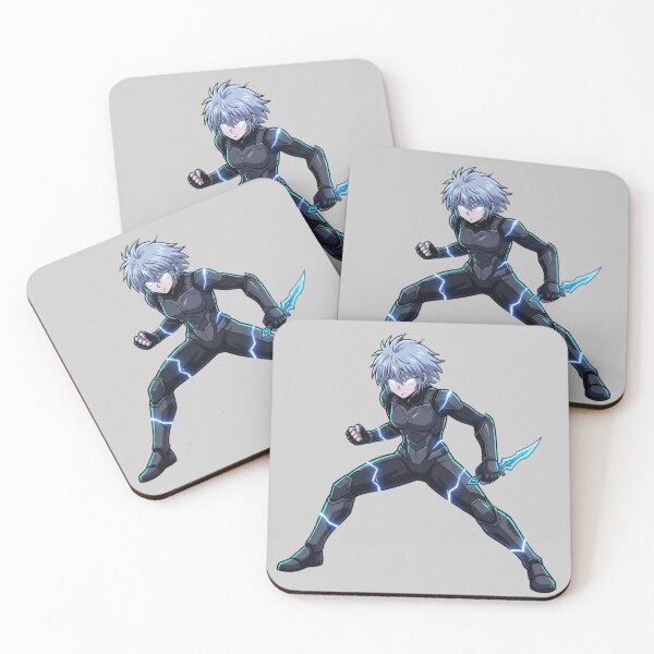 Item preview, Lightning Assassin - Original Anime Art Print designed and sold by ThroneOfAnime.
