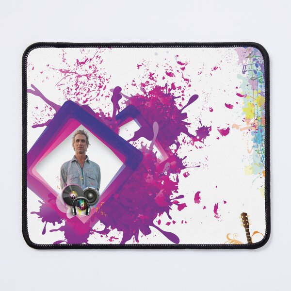 Item preview, Retro Music Vibes – Todd Snider Inspired Color Splash Folk Design designed and sold by GraphixKing999.