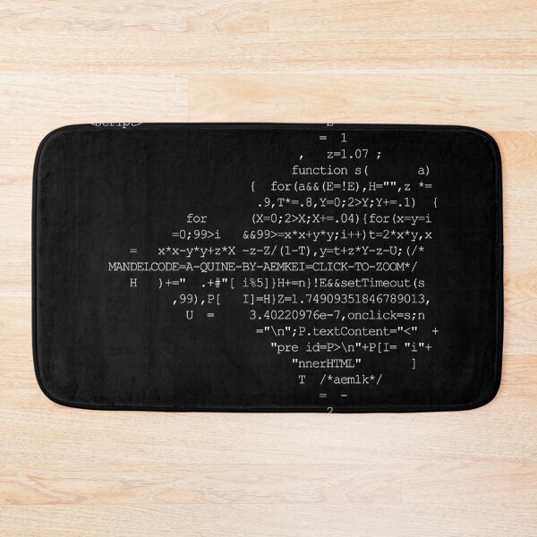 Item preview, Self Documenting Mandelbrot designed and sold by Rupert Russell.