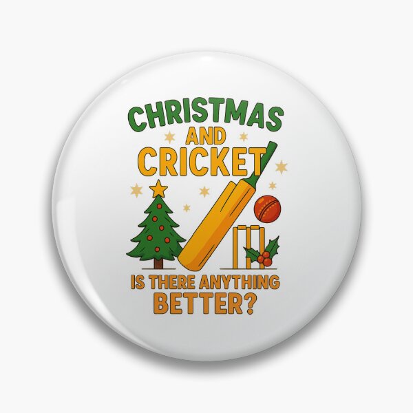 Item preview, Christmas and Cricket. Is there anything better? designed and sold by Andykinoz.