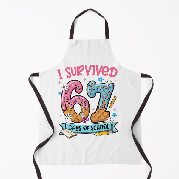 Item preview, Ice Cream Cute I Survived Six Sven Day Of School, Back To School, Funny Student designed and sold by vintagearttee.