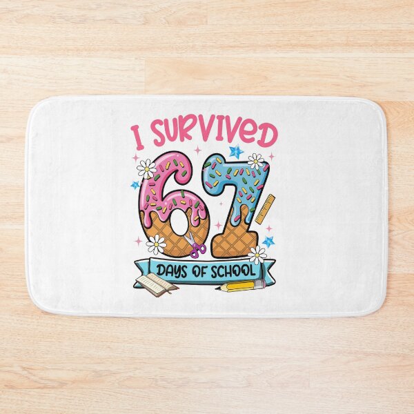 Item preview, Ice Cream Cute I Survived Six Sven Day Of School, Back To School, Funny Student designed and sold by vintagearttee.