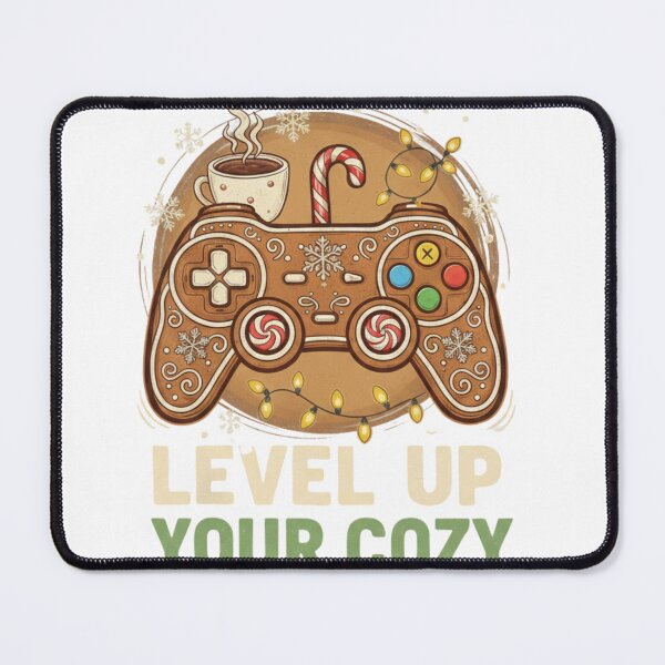 Item preview, Christmas Gamer T-Shirt: Level Up Your Cozy | Gingerbread Controller Holiday Tee designed and sold by RainUlan53.