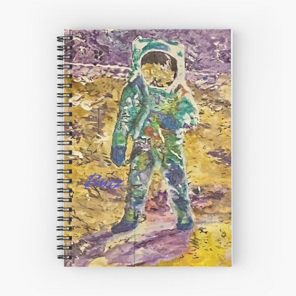 Item preview, Buzz Aldrin, on the Moon, original artwork designed and sold by Art by Fruitcake.