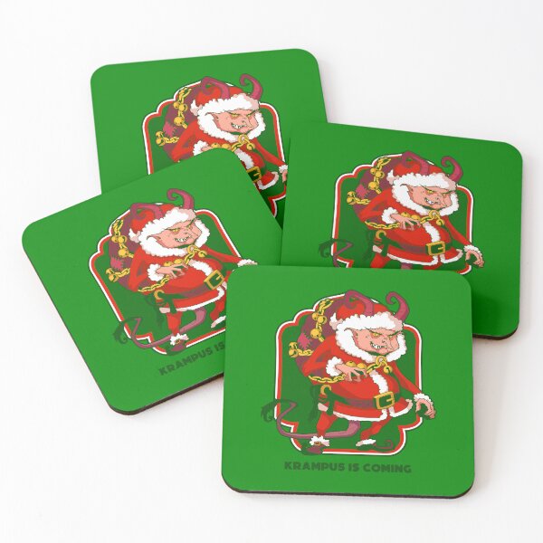 Item preview, ugly christmas krampus is coming funny designed and sold by Gossip Rag.